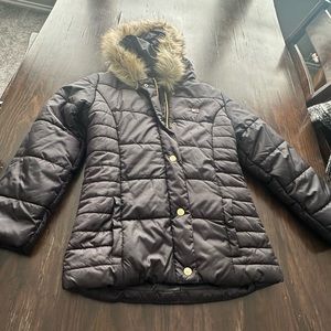 Tommy Hilfiger Girls Size L (12-14) Puffer Jacket with Fur